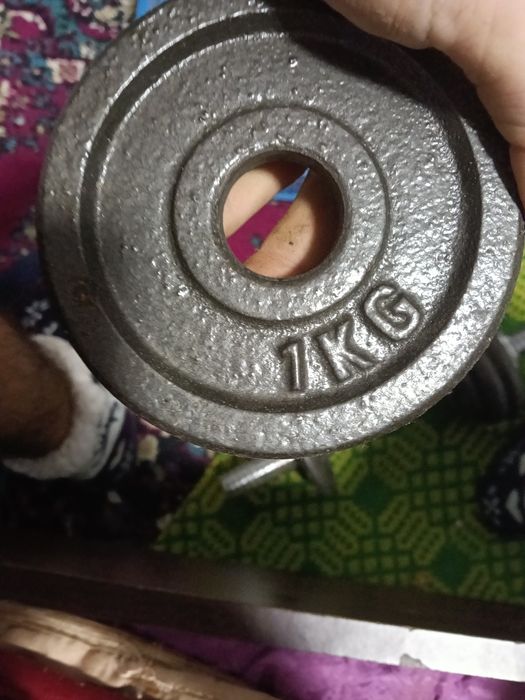 Vand haltere de 7kg 1kg 0.5kg