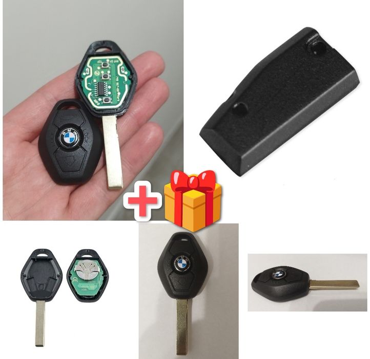 Нов Ромбойден ключ за BMW e39 E46 X5 E53 X3 E83 с електроника батерия