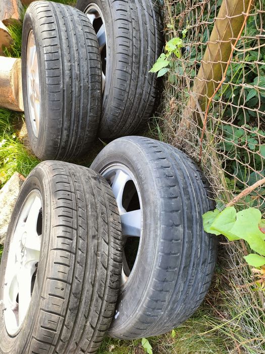 Jante  din Aliaj cu anvelope aferente