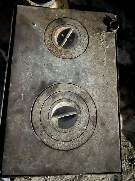 Печка металлическая котёл