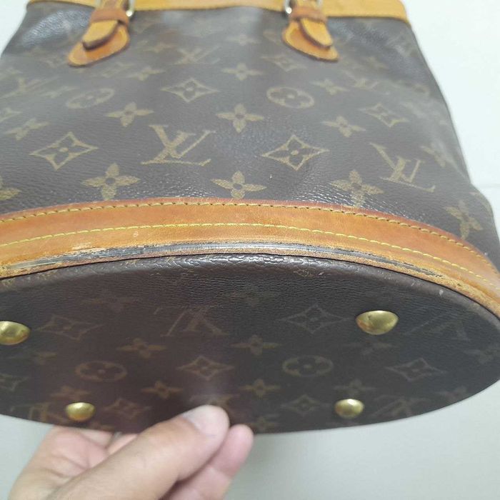 Louis Vuitton Monogram Petit Bucket Bag/Made in France. Cумка ведро.