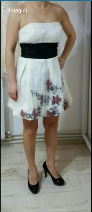 Rochie ocazie.1 alba si 1 neagra