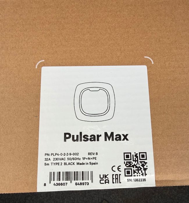 Pulsar Max 7.4kw incarcator auto eletric