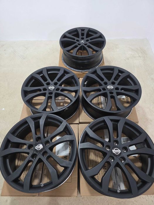 Jante 5 bucati R18 Renault Arkana Kadjar Megane Nissan Qashqai Duster Mazda 5x114.3 7.5J et39 66.1 cu senzori