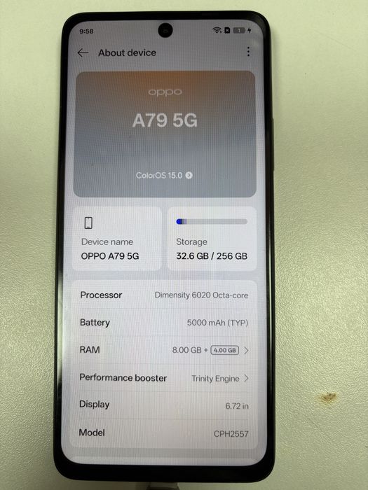 Vand telefon Oppo A79 5G