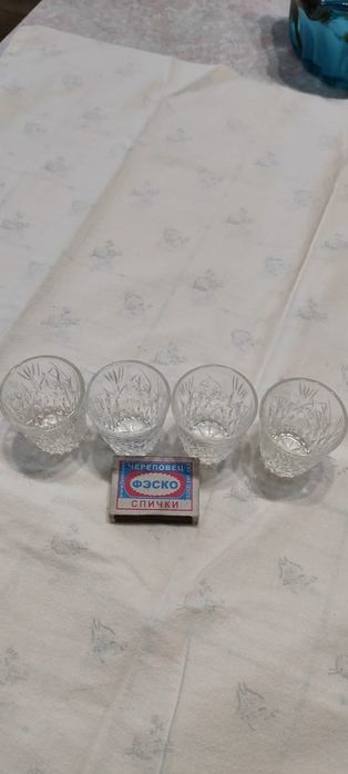 Рюмки хрустальные советские