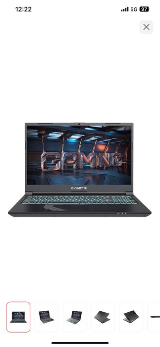 Игровой ноутбук Gigabyte