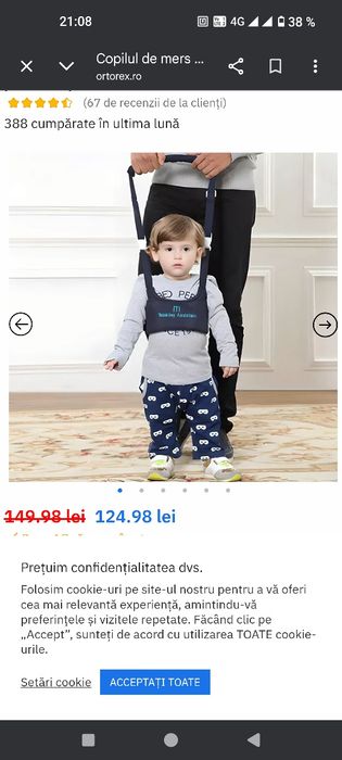 Marsupiu ham Wunderkid Easy si ham ajutor  primi pasi