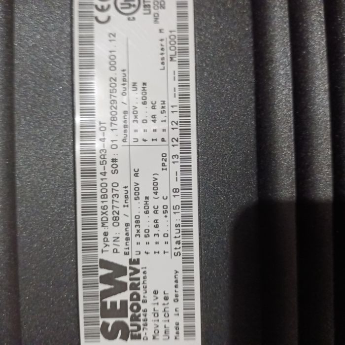 Driver Fanuc 4 bucăți  și 3 drivere SEW EURODRIVE  și un MULTICONTROLE