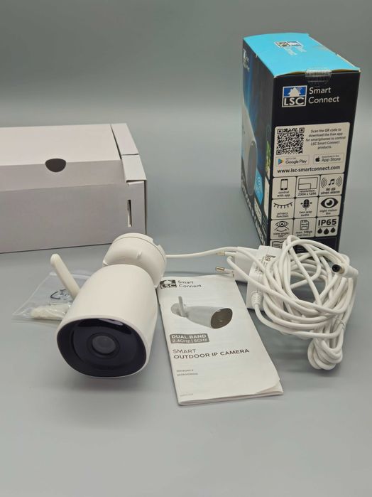 LSC Smart Connect външна смарт IP камера 1296p, WiFi Dual Band, IP65