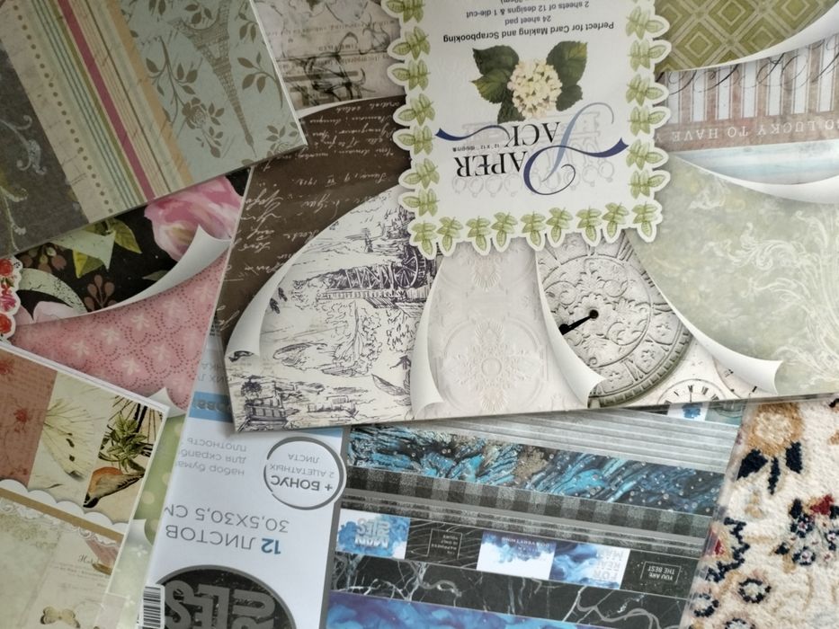 Бумага для скрапбукинга