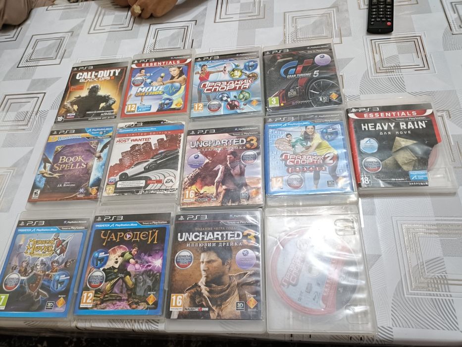 Продам диски PS3 все разом 13 штук