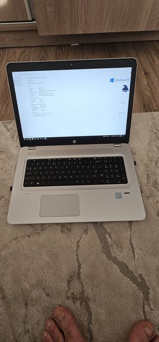 Laptop HP i5 gen 7 7265ngw / SSD 512GB + HDD 1TB / 8GB RAM / stare foarte bună / factură
