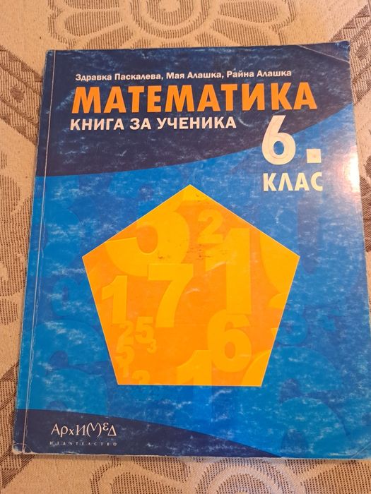 Книга за ученика,атлас география и история за 6 кл
