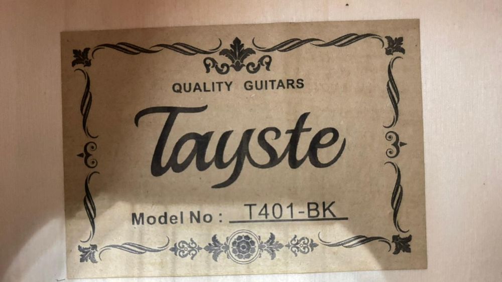 Продам гитару Tayste T401-BK