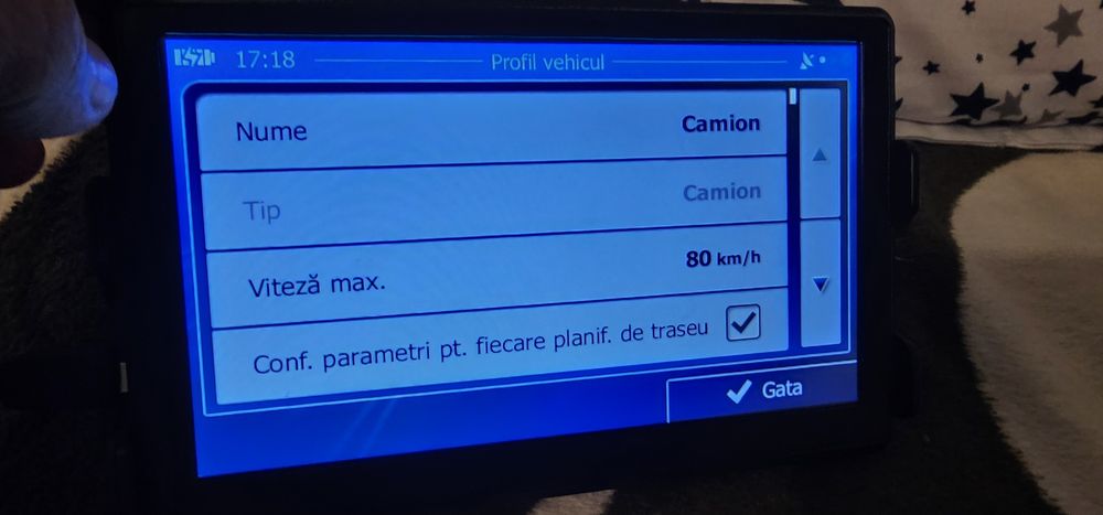 Gps auto camion Tenswall 7 inch 8GB 256MB igo primo