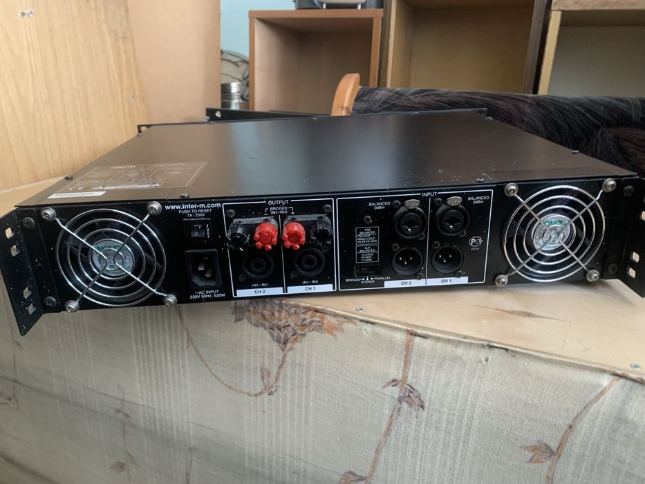 Продам мощный усилитель Inter-M M700 (700 Вт)