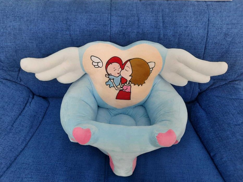 Fotoliu bebe, nou, albastru