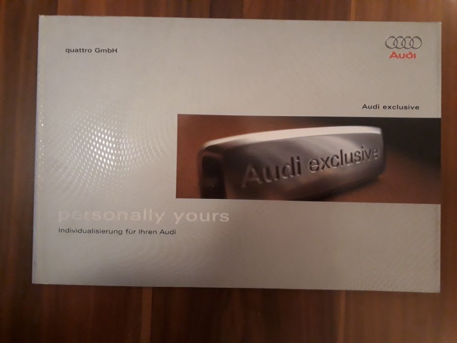 каталози АУДИ -Audi A1, A3, A4, S4, A7, A8, Audi