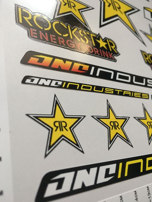 Стикери KTM MONSTER RED BULL ROCKSTAR -видове рокстар ктм Редбул Монст