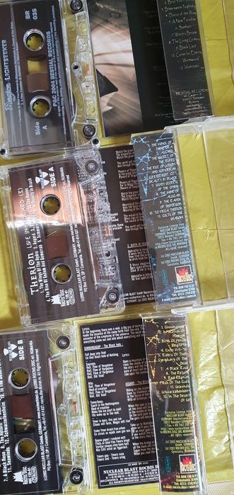 Therion Live in Midgard Magica Lightseeker casete audio