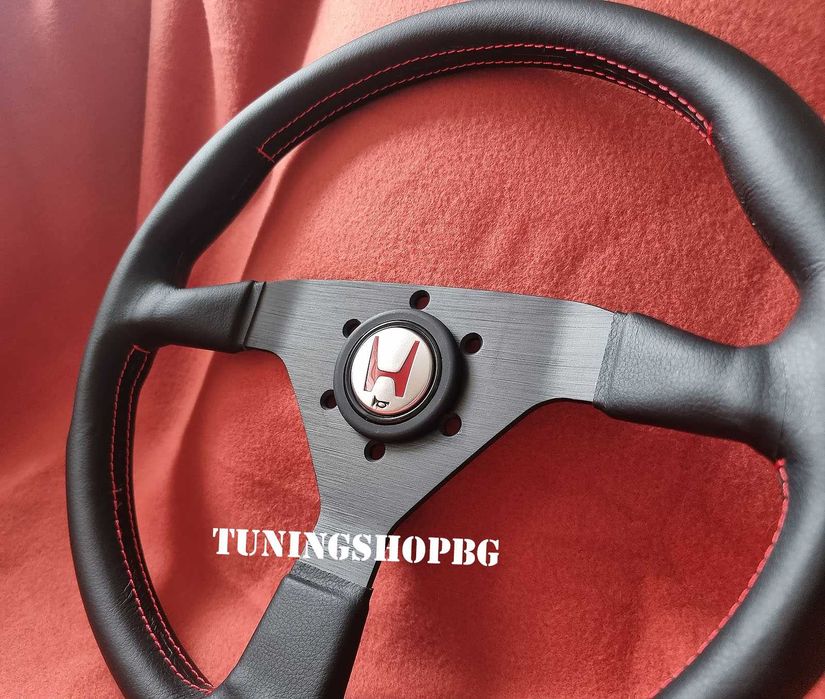 Спортен кожен волан JDM Honda Хонда 350мм