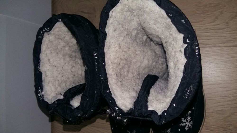 зимние дутыши для девочки