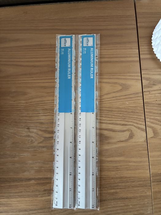 Aluminium ruller 30CM