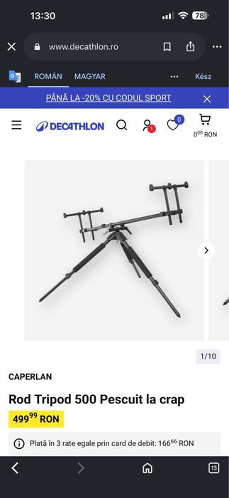 Vand Rod pod Decathlon