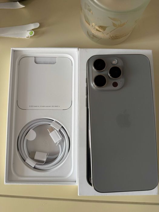 iPhone 15 Pro Max 256GB Natural Titanium - e-Sim