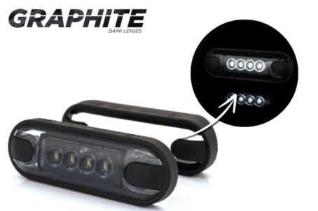 Габарит graphite HORPOL - бял