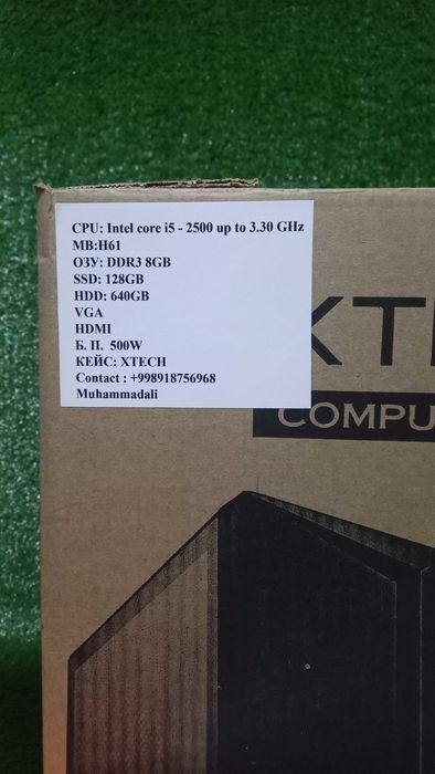 Offise ishlari,Internet, Maktab,kichikroq o'yinlar uchun Kampyuter !!!