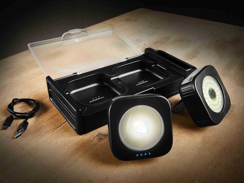 PARKSIDE комплект работни LED лампи PAL 2x1200 A1