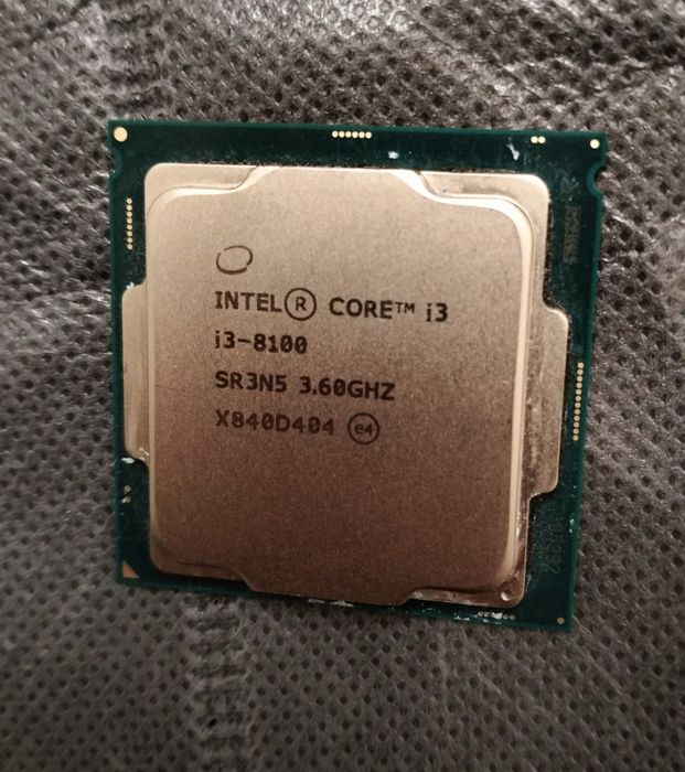intel i3 8100/3.60ггц