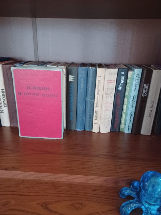 Книги разные. Есть подписные издания.