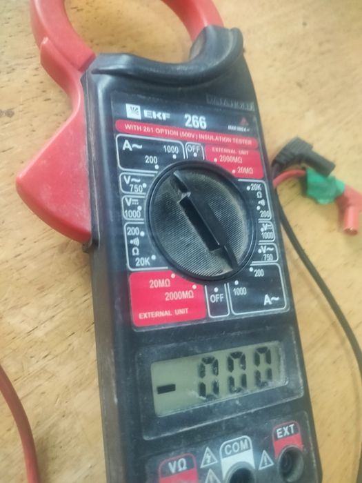 Мультиметр професиональный, с клещами