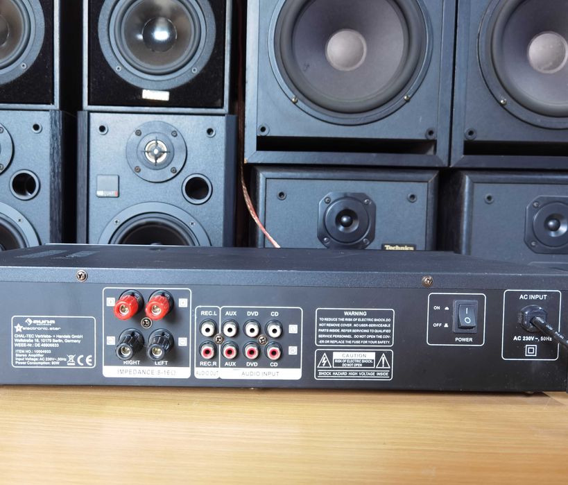 Amplificator stereo ideal pentru o camera