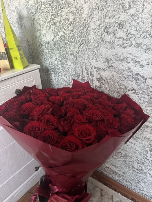 101 голадская роза букет