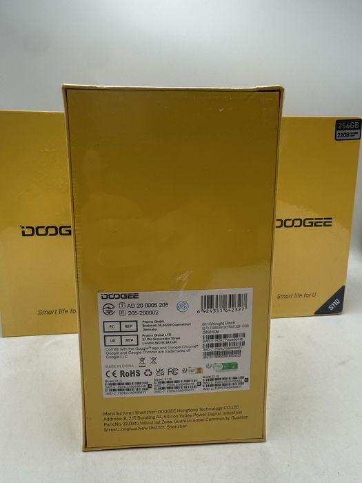 Telefon Mobil Doogee S110 Memorie 22/256Gb Black Sigilat G3
