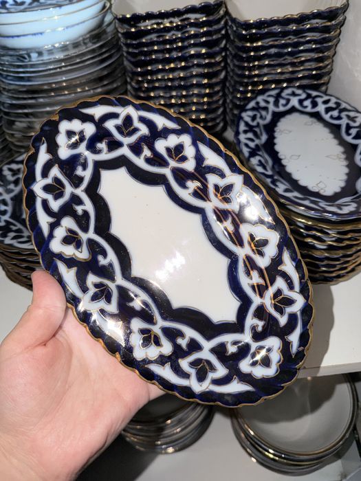 Пахта гулли чинни идишлар