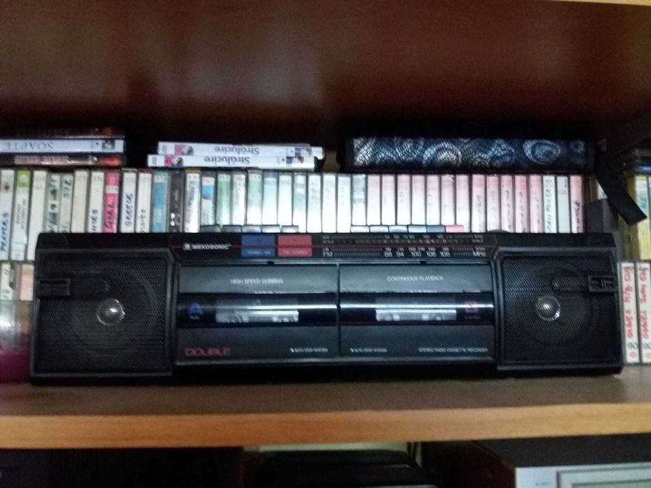 Colectie radiocasetofoane boombox Sanyo National Panasonic Mekosonic