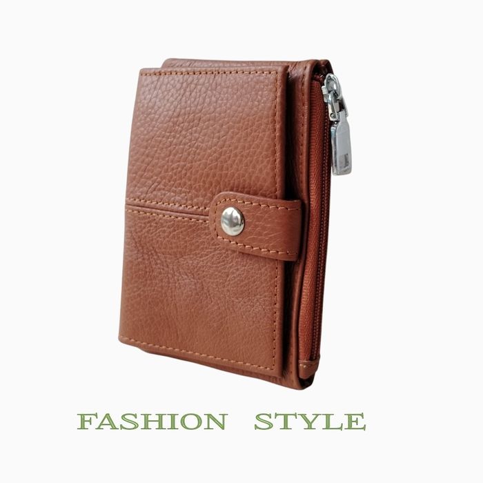 Луксозен калъф за документи от естествена кожа