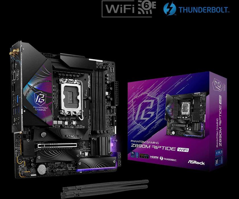 Asrock PHANTOM GAMING Z890M Riptide WiFi LGA 1851