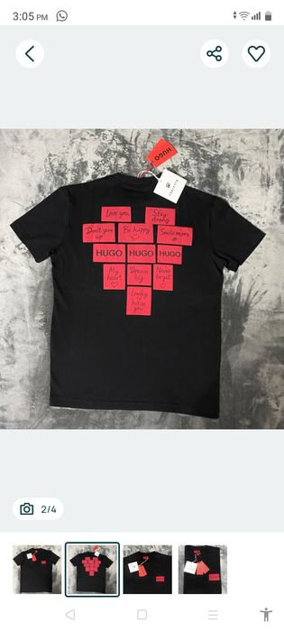 Vand tricou nou de barbati Boss