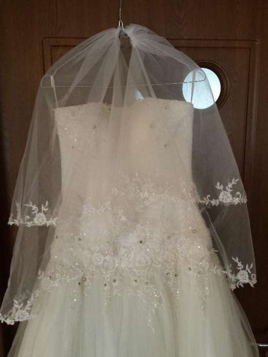 Vand rochie mireasa PRINCESSA + vual !