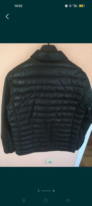 Geacă nouă Massimo Dutti L piele naturala bărbați