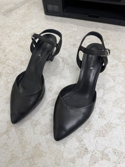 Женская обувь туфли мюли из натуральной кожи