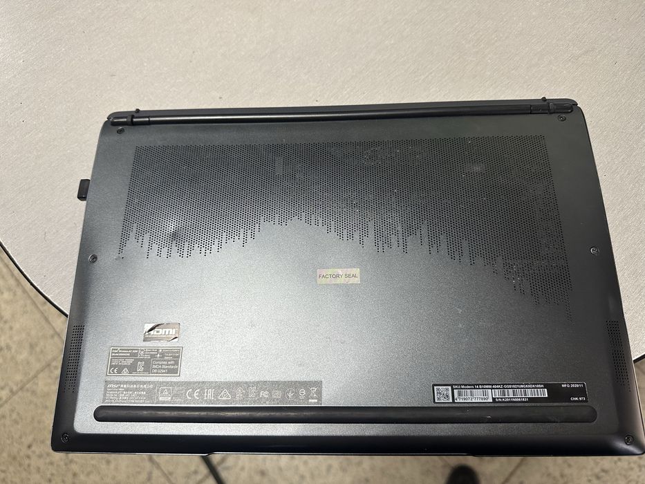 Продам ноутбук msi modern 14
