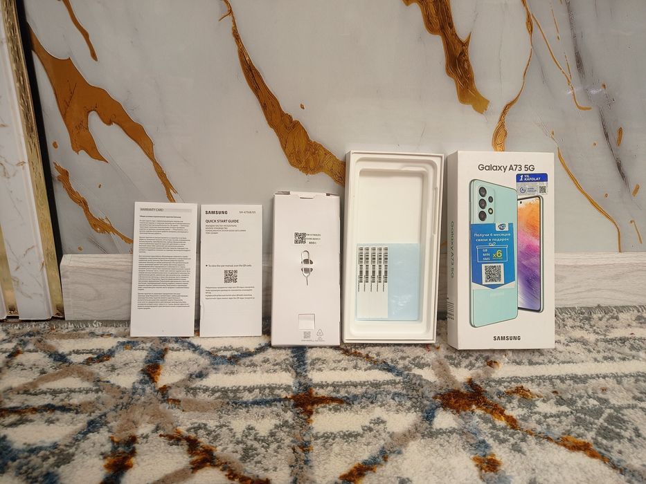 Samsung a 73 5g karobkasi sotiladi