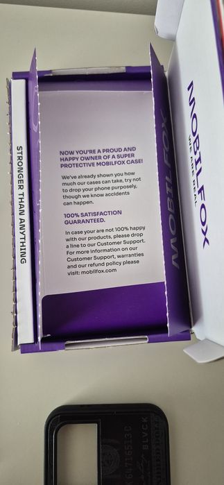 Mobilfox калъф за телефон с протектор, ултра здрав за Samsung S24